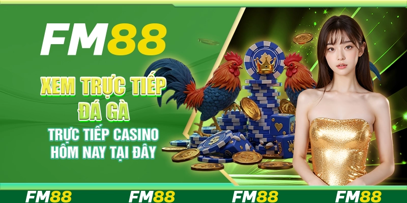 Xem trực tiếp đá gà trực tiếp casino hôm nay tại FM88