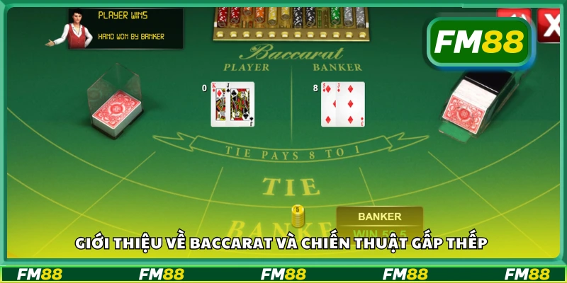 Tìm hiểu về Baccarat và chiến thuật gấp thếp