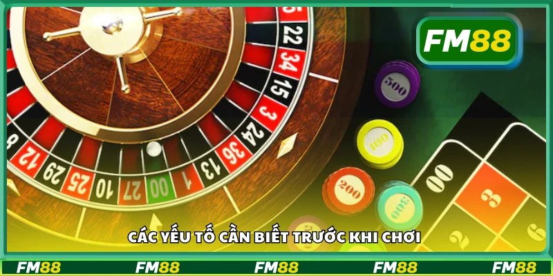 Những lưu ý quan trọng trước khi vào bàn Roulette