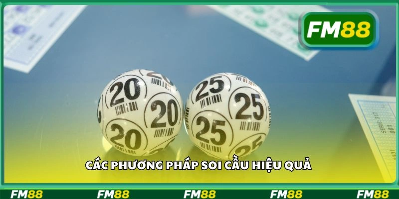 Các phương pháp soi cầu hiệu quả