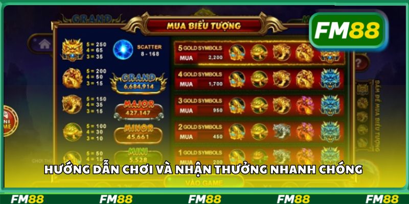 Hướng dẫn chơi và nhận thưởng nhanh chóng