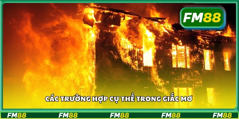 Các trường hợp cụ thể trong giấc mơ