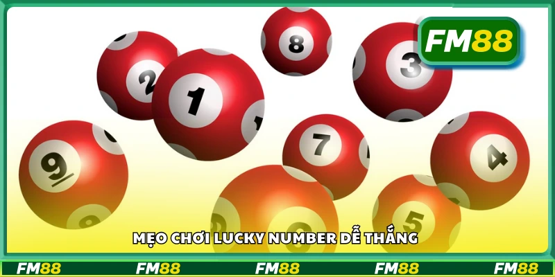 Kinh nghiệm chọn số giúp tăng cơ hội trúng Lucky Number