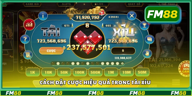 Mẹo đặt cược Tài Xỉu để tăng cơ hội chiến thắng
